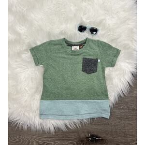 FORE!! SS Slub Green Tee Size 12/18month‎